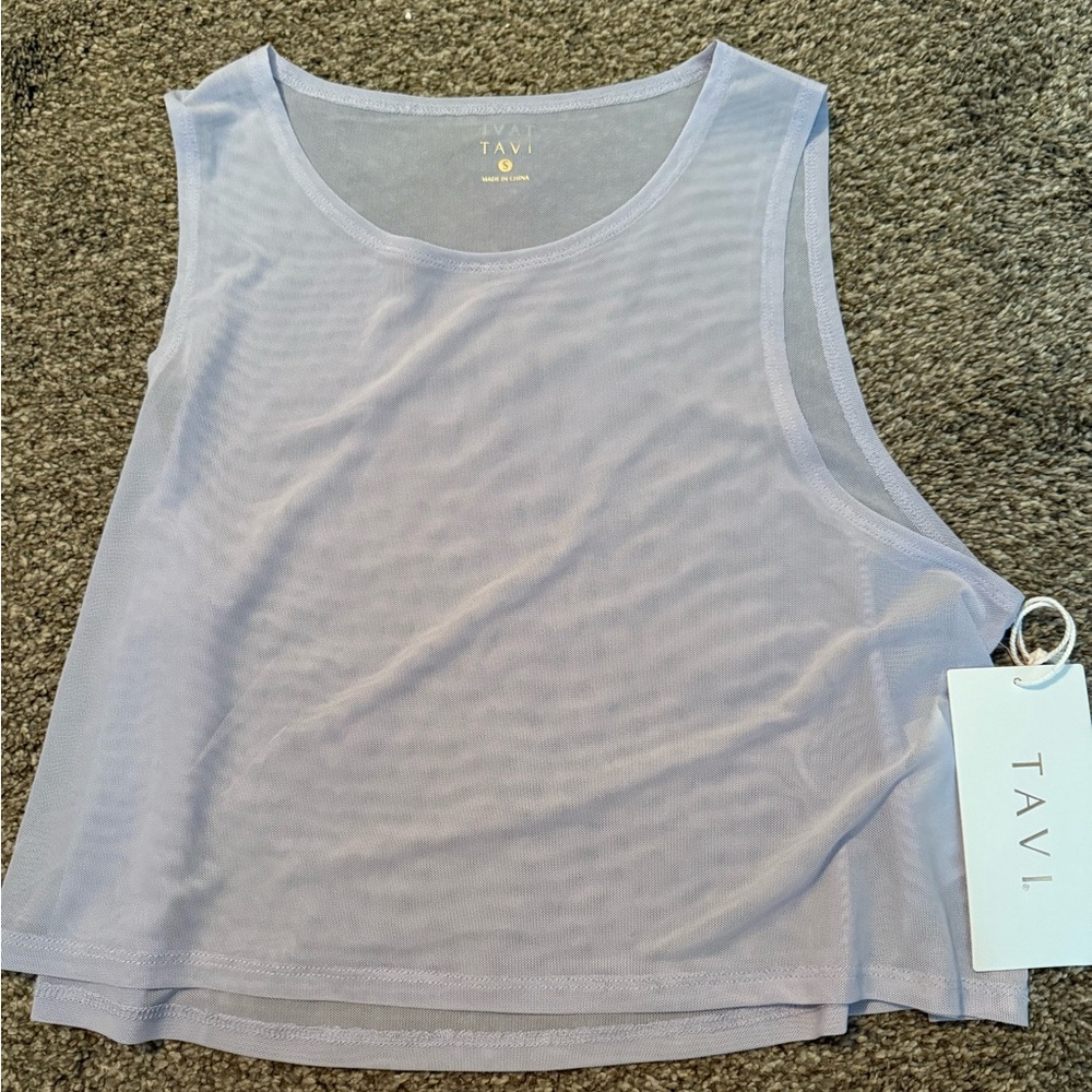 Women's Lavender Workout Tank Top